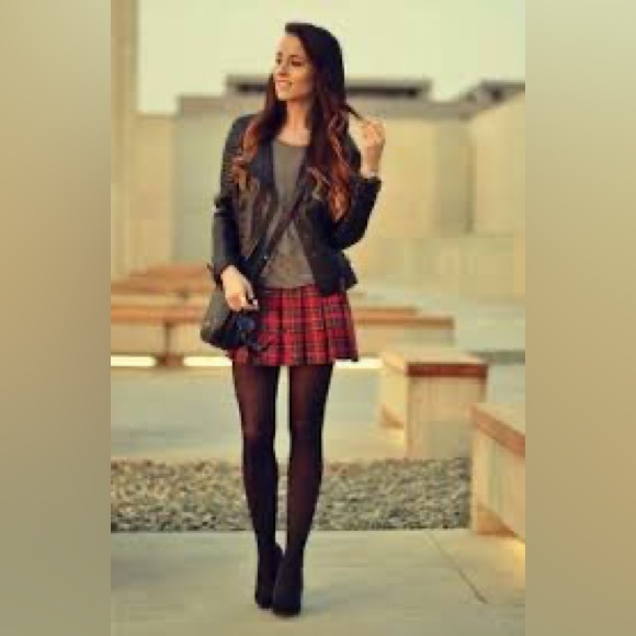🎈 2 for $15 Plaid mini skirt ♥️ - Picture 7 of 8